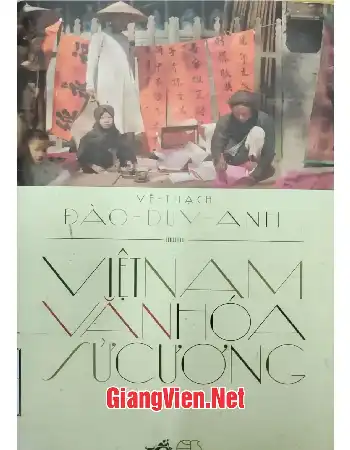 Ảnh bìa của Việt Nam văn hoá sử cương