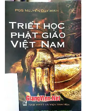 Ảnh bìa của Triết học Phật giáo Việt Nam