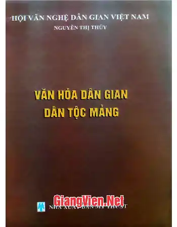 Ảnh bìa của Văn hóa dân gian dân tộc Mảng