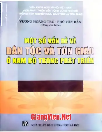 Ảnh bìa của Một số vấn đề về dân tộc và tôn giáo ở Nam Bộ trong phát triển