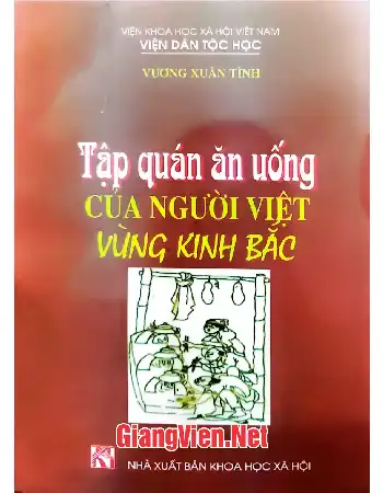 Ảnh bìa của Tập quán ăn uống của người Việt vùng Kinh Bắc