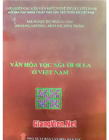 Ảnh bìa của Văn hóa tộc người Si La ở Việt Nam