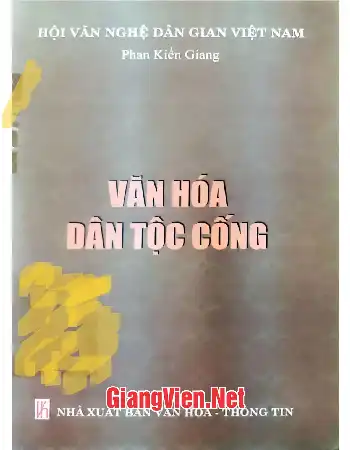 Ảnh bìa của Văn hóa dân tộc Cống