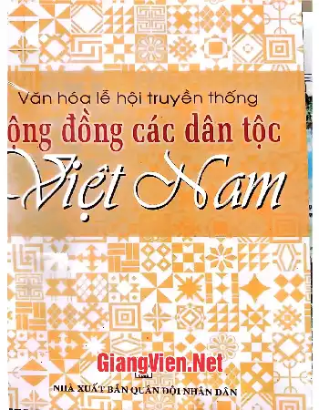 Ảnh bìa của Văn hóa lễ hội truyền thống cộng đồng các dân tộc Việt Nam