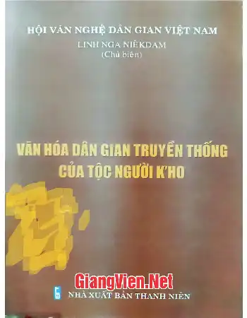 Ảnh bìa của Văn hóa dân gian truyền thống của tộc người KHo