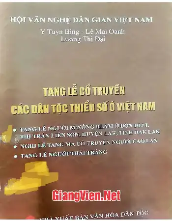 Ảnh bìa của Tang lễ cổ truyền các dân tộc thiểu số ở Việt Nam