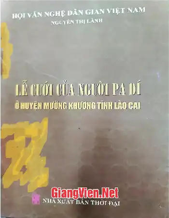 Ảnh bìa của Lễ cưới của người Pa Dí ở huyện Mường Khương tỉnh Lào Cai