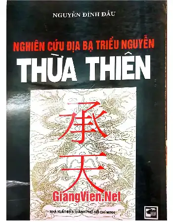 Ảnh bìa của Nghiên cứu địa bạ Triều Nguyễn - Thừa Thiên