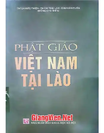 Ảnh bìa của Phật giáo Việt Nam tại Lào