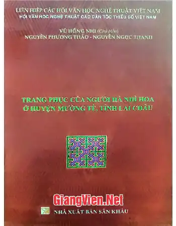 Ảnh bìa của Trang phục của người Hà Nhì ở huyện Mường Tè, tỉnh Lai Châu