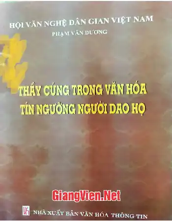 Ảnh bìa của Thầy cúng trong văn hóa tín ngưỡng người Dao Họ