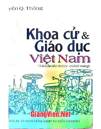 Ảnh bìa của Khoa cử và giáo dục Việt Nam