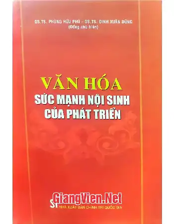 Ảnh bìa của Văn hóa sức mạnh nội sinh của phát triển