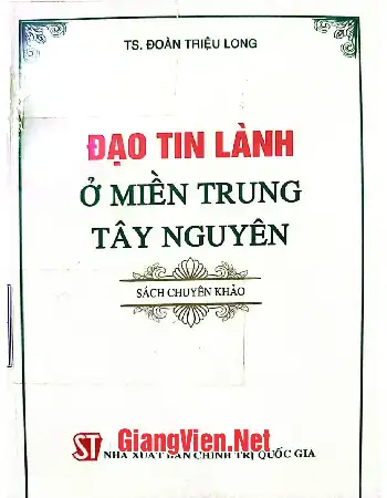 Ảnh bìa của Đạo Tin Lành ở miền Trung Tây Nguyên