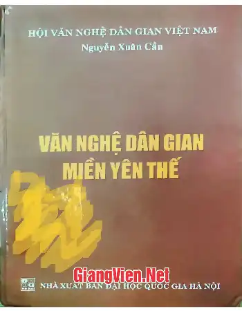 Ảnh bìa của Văn nghệ dân gian miền Yên Thế