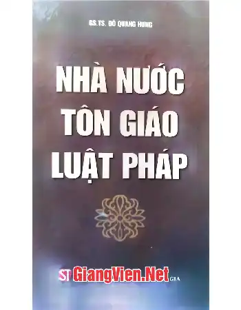 Ảnh bìa của Nhà nước tôn giáo luật pháp