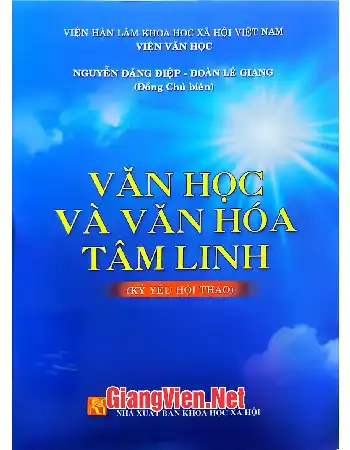 Ảnh bìa của Văn học và Văn hóa tâm linh