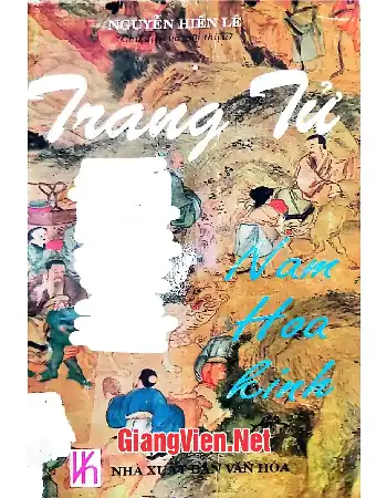 Ảnh bìa của Nam Hoa Kinh