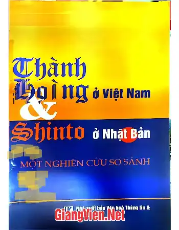 Ảnh bìa của Thành Hoàng ở Việt Nam và Shinto ở Nhật Bản một nghiên cứu so sánh