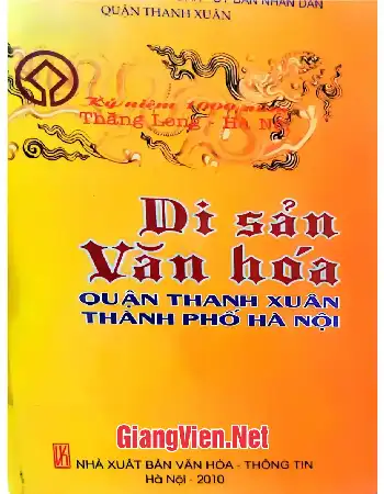 Ảnh bìa của Di sản Văn hóa quận Thanh Xuân, Thành phố Hà Nội