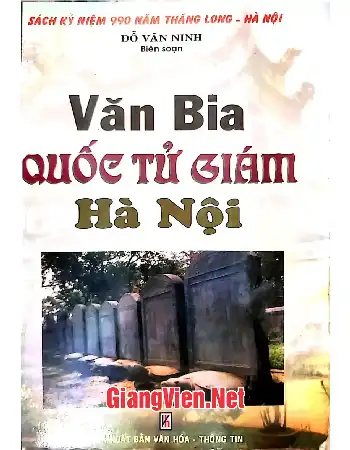 Ảnh bìa của Văn bia Quốc Tử Giám Hà Nội