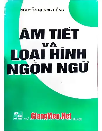 Ảnh bìa của Âm tiết và loại hình ngôn ngữ