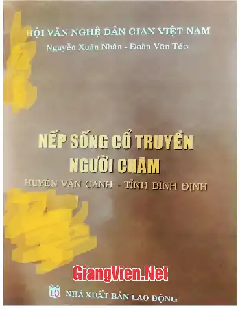 Ảnh bìa của Nếp sống cổ truyền người Chăm huyện Vân Canh, tỉnh Bình Định