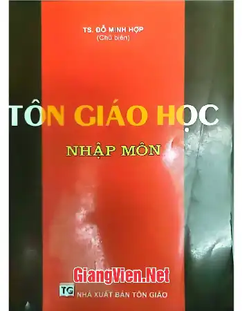 Ảnh bìa của Tôn giáo học nhập môn