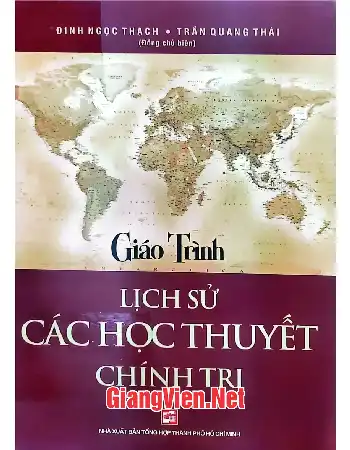Ảnh bìa của Giáo trình lịch sử các học thuyết chính trị