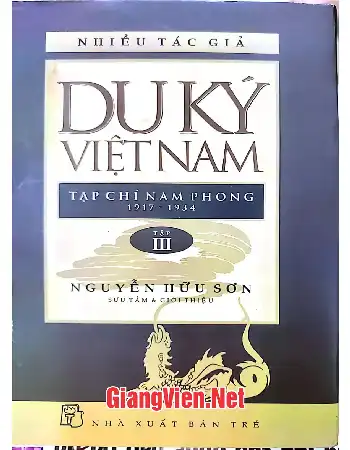 Ảnh bìa của Du ký Việt Nam Tập III