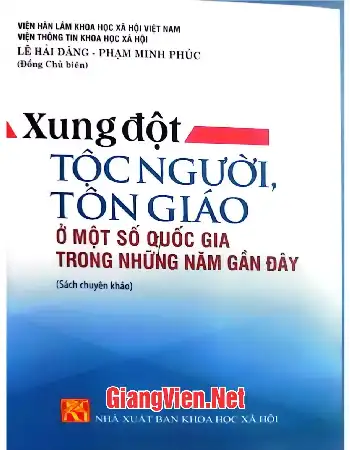 Ảnh bìa của Xung đột tộc người, tôn giáo ở một số quốc gia trong những năm gần đây