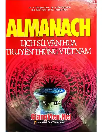 Ảnh bìa của Almanach lịch sử văn hoá truyền thống Việt Nam