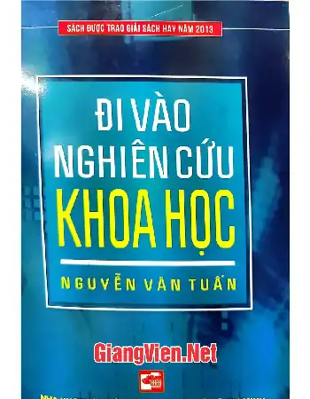 Ảnh bìa của Đi vào nghiên cứu khoa học