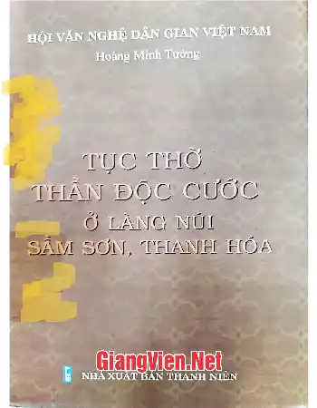 Ảnh bìa của Tục thờ thần Độc Cước ở làng núi Sầm Sơn, Thanh Hóa