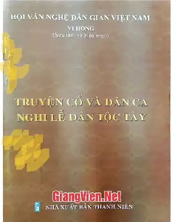 Ảnh bìa của Truyện cổ và dân ca nghi lễ dân tộc Tày