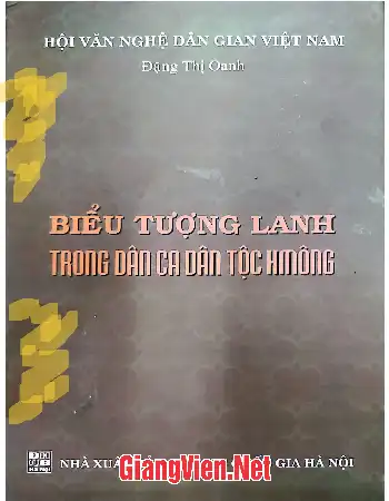 Ảnh bìa của Biểu tượng lanh trong dân ca dân tộc Hmông