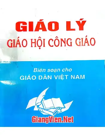 Ảnh bìa của Giáo lý Hội thánh Công giáo Biên soạn cho Giáo dân Việt Nam