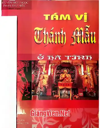 Ảnh bìa của Tám vị thánh mẫu ở Hà Tĩnh