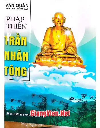 Ảnh bìa của Pháp thiền Trần Nhân Tông