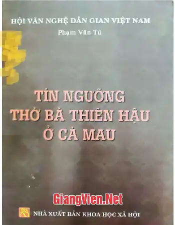 Ảnh bìa của Tín ngưỡng thờ Bà Thiên Hậu ở Cà Mau