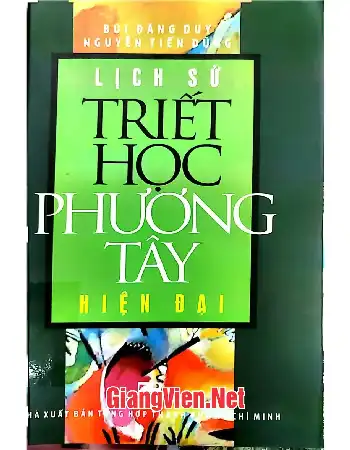 Ảnh bìa của Lịch sử triết học phương Tây hiện đại