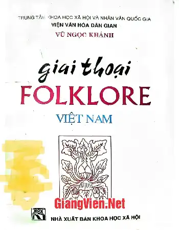 Ảnh bìa của Giai thoại FOLKLORE Việt Nam