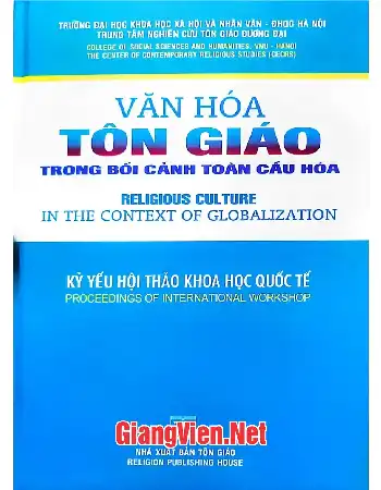 Ảnh bìa của Văn hóa tôn giáo trong bối cảnh toàn cầu hóa