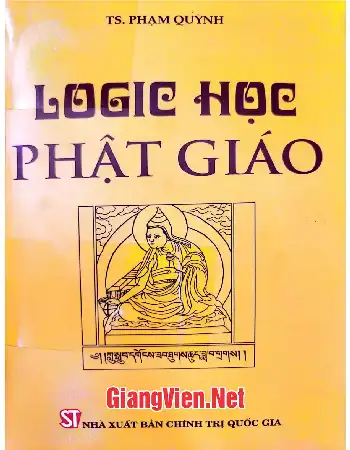 Ảnh bìa của Logic học Phật giáo