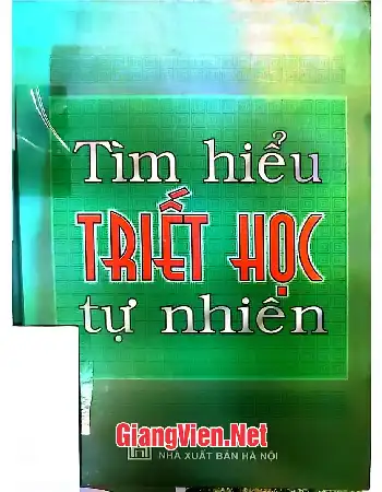 Ảnh bìa của Tìm hiểu triết học tự nhiên