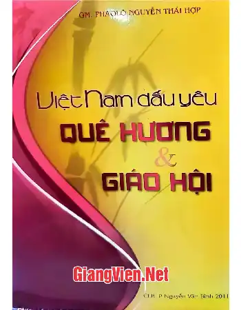 Ảnh bìa của Việt Nam dấu yêu quê hương và giáo hội