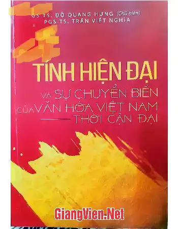 Ảnh bìa của Tính hiện đại và sự chuyển biến của văn hóa Việt Nam thời cận đại