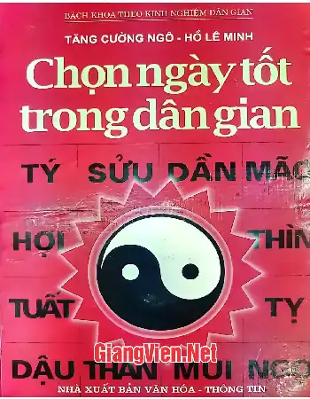 Ảnh bìa của Chọn ngày tốt trong dân gian, Lịch dân gian trạch cát