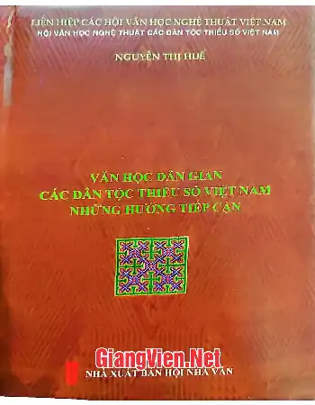 Ảnh bìa của Văn hóa dân gian các dân tộc thiểu số ở Việt Nam những hướng tiếp cận