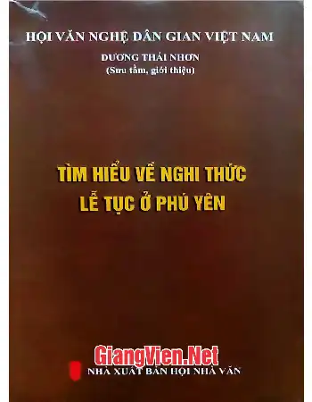 Ảnh bìa của Tìm hiểu về nghi thức lễ tục ở Phú Yên